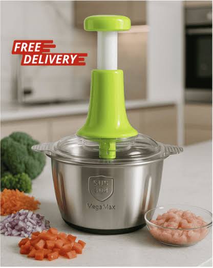 STAINLESS  STEEL HAND PUSH CHOPPER